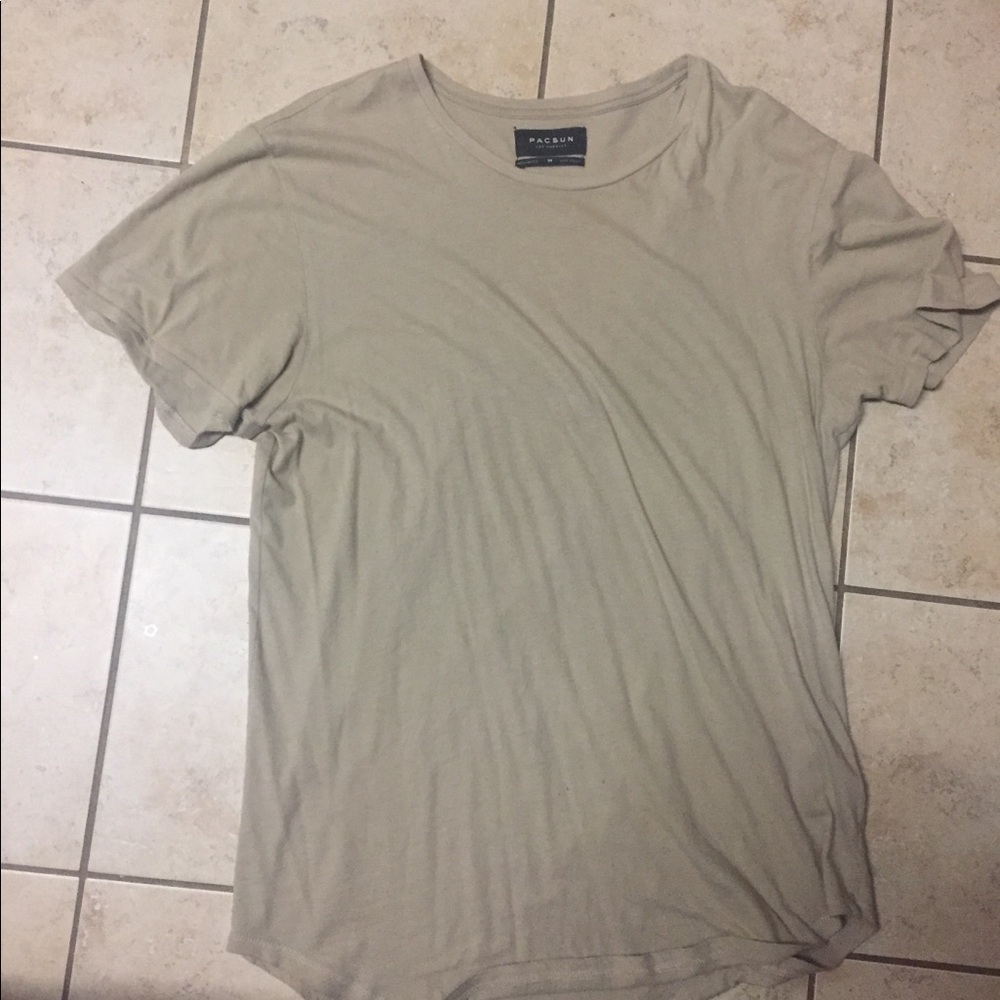 Scallop bottom pacsuns tee